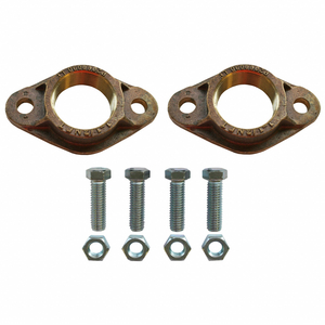 FLANGE CHROME PLATED STEEL 1-1/2 NPT PK2 by Bell & Gossett