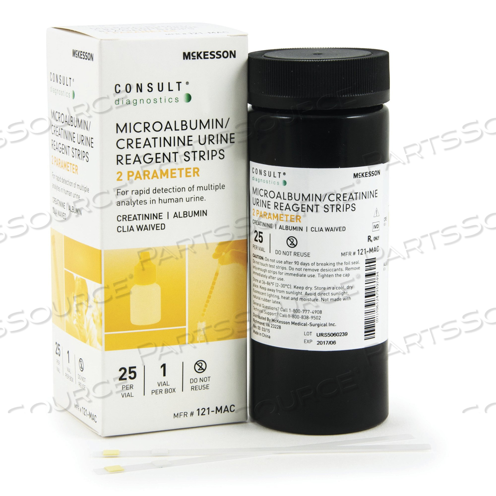 REAGENT STRIP FOR MCKESSON CONSULT 120 ULTRA URINE ANALYZER by McKesson REAGENT STRIP FOR MCKESSON CONSULT 120 ULTRA URINE ANALYZER by McKesson
