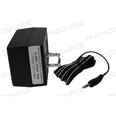 AC ADAPTER, ADAPTER, AMBCO ELECTRONICS, FOR USE WITH: FOR MODEL 1000+ WITH PRINTER by AMBCO