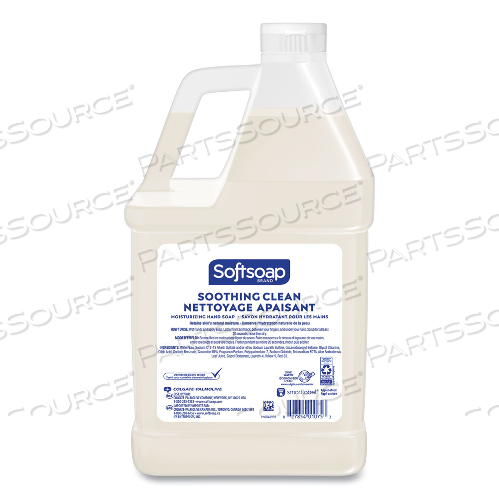 LIQUID HAND SOAP REFILL WITH ALOE, ALOE VERA FRESH SCENT,  1 GAL REFILL BOTTLE by Softsoap