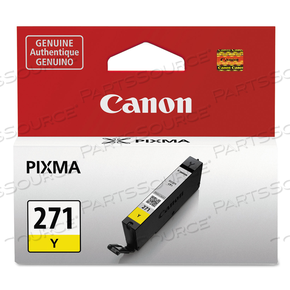 0393C001 (CLI-271) INK, YELLOW by Canon (Consumer Electronics)
