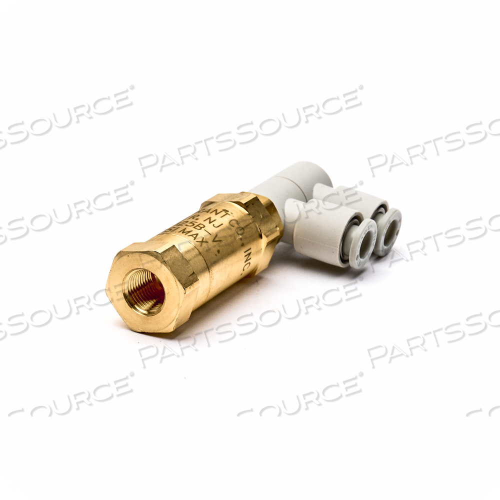 CHECK VALVE ASSEMBLY WITH FILTER AND ELBOW PUSH CON. FITTINGS CHECK VALVE ASSEMBLY WITH FILTER AND ELBOW PUSH CON. FITTINGS