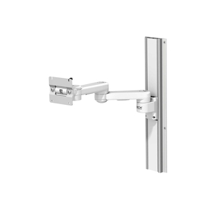 M SERIES 8 X 8 IN ARTICULATING ARM FOR FLAT PANEL DISPLAY WITH 75/100 MM VESA MOUNTING DETAIL by GCX Corporation