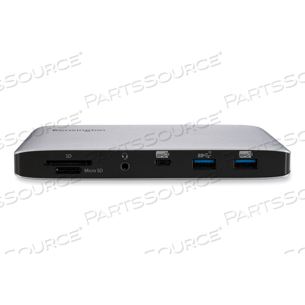 SD2480T THUNDERBOLT 3 DUAL 4K DOCKING STATION, SILVER/BLACK by Kensington Computer Products SD2480T THUNDERBOLT 3 DUAL 4K DOCKING STATION, SILVER/BLACK by Kensington Computer Products