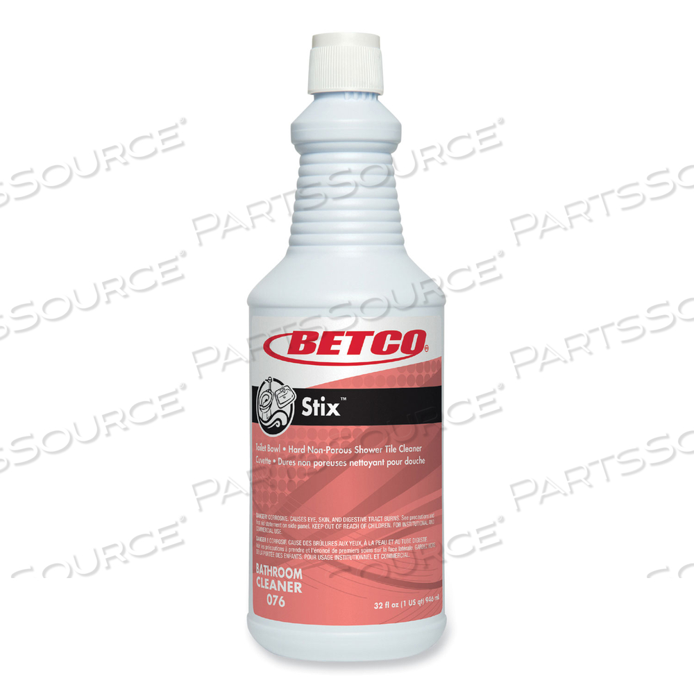STIX TOILET BOWL CLEANER, CHERRY ALMOND SCENT, 32 OZ BOTTLE by Betco Corporation