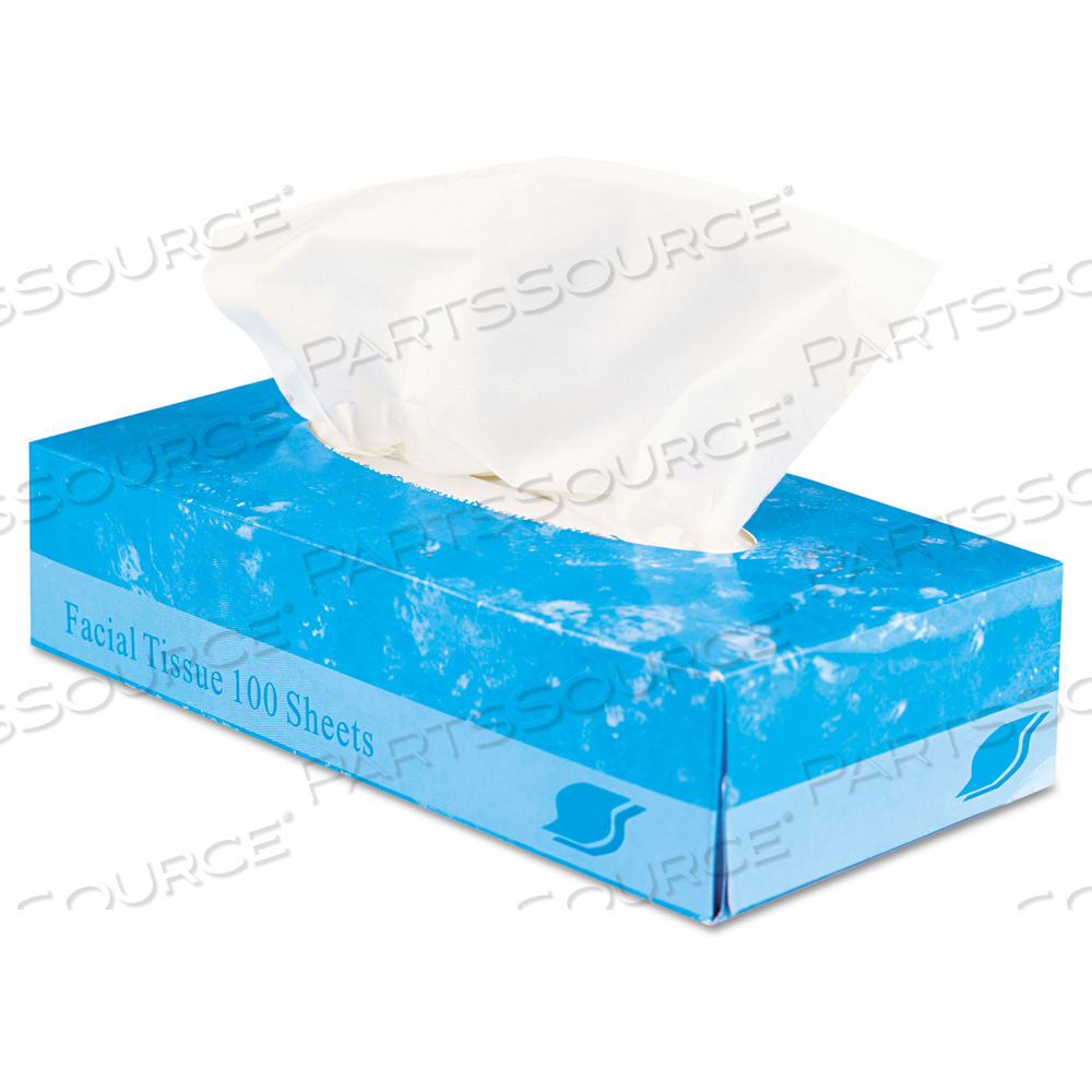 BOXED FACIAL TISSUE, 2-PLY, WHITE/BOX by Genpak
