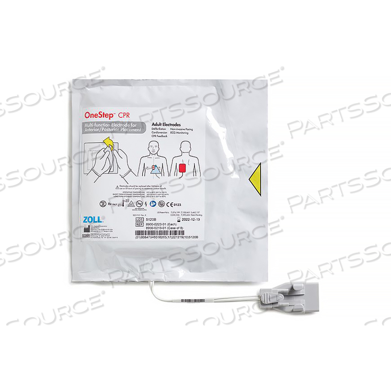 ONESTEP DEFIBRILLATOR ELECTRODE PAD FOR ADULTS by ZOLL Medical Corporation