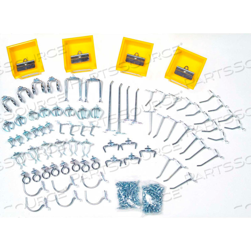 DURAHOOK KIT, 79 HOOKS/4 BINS by Triton Products