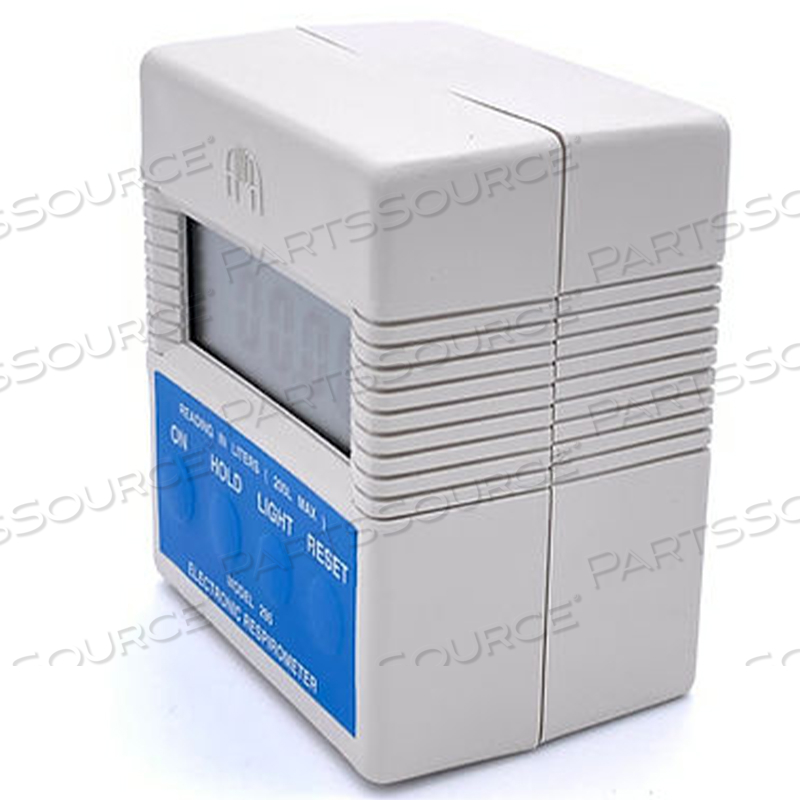 DIGITAL RESPIROMETER 0 - 200 L by Anesthesia Associates DIGITAL RESPIROMETER 0 - 200 L by Anesthesia Associates