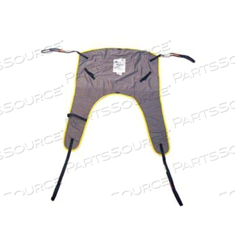 SLING, FULL BACK, HOYER, YELLOW, MEDIUM SIZE, POLYESTER, LATEX-FREE, 6-POINT POINT CRADLE, WITH HEAD SUPPORT SUPPORT TYPE, 500LB WEIGHT CAPA by Joerns Healthcare SLING, FULL BACK, HOYER, YELLOW, MEDIUM SIZE, POLYESTER, LATEX-FREE, 6-POINT POINT CRADLE, WITH HEAD SUPPORT SUPPORT TYPE, 500LB WEIGHT CAPA by Joerns Healthcare