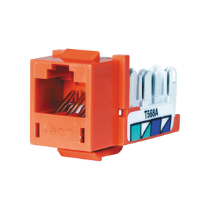JACK ORANGE CAT5E by Hubbell JACK ORANGE CAT5E by Hubbell
