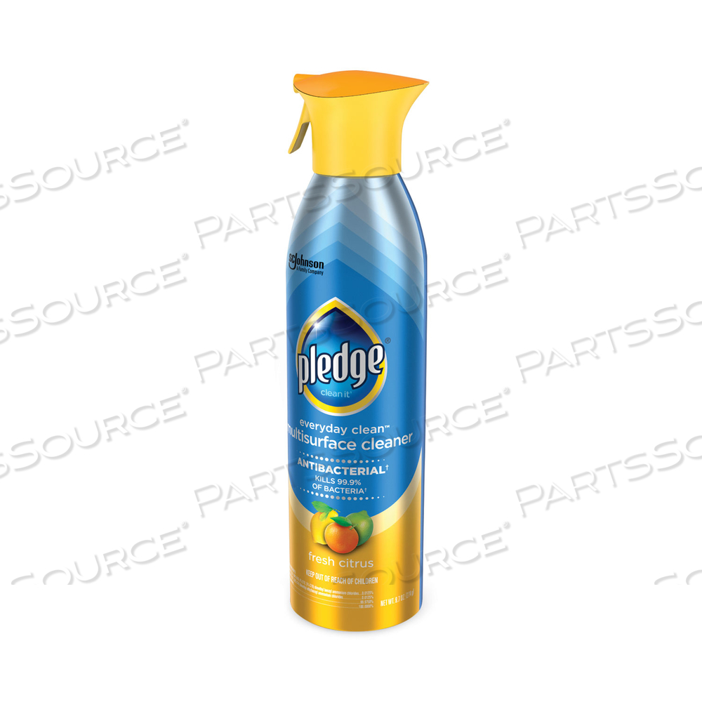 MULTI SURFACE ANTIBACTERIAL EVERYDAY CLEANER, 9.7 OZ AEROSOL SPRAY by Pledge