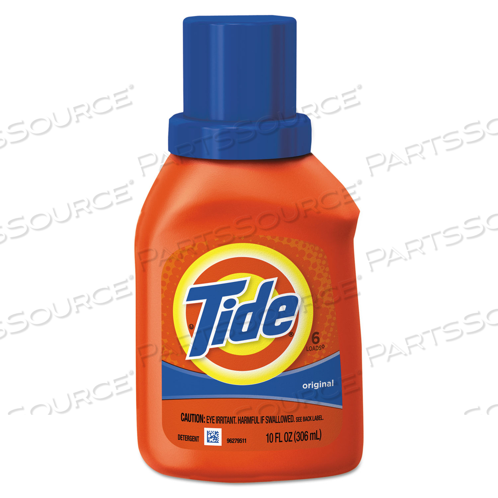 LIQUID LAUNDRY DETERGENT, ORIGINAL SCENT, 10 OZ BOTTLE by Tide LIQUID LAUNDRY DETERGENT, ORIGINAL SCENT, 10 OZ BOTTLE by Tide
