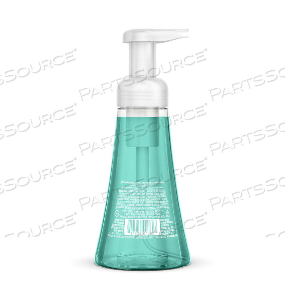 FOAMING HAND WASH, WATERFALL, 10 OZ PUMP BOTTLE by Method FOAMING HAND WASH, WATERFALL, 10 OZ PUMP BOTTLE by Method