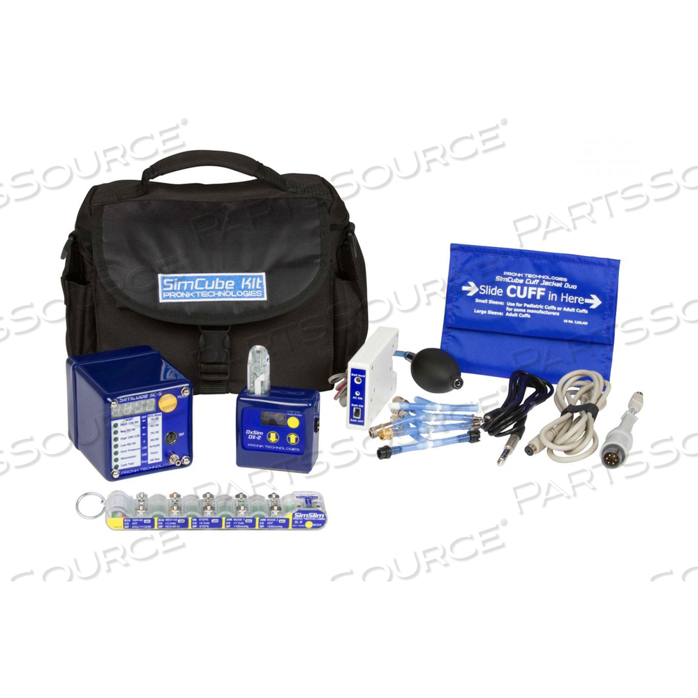 SC-5 SIMCUBE® NON-INVASIVE BLOOD PRESSURE SIMULATOR KIT by Pronk Technologies Inc