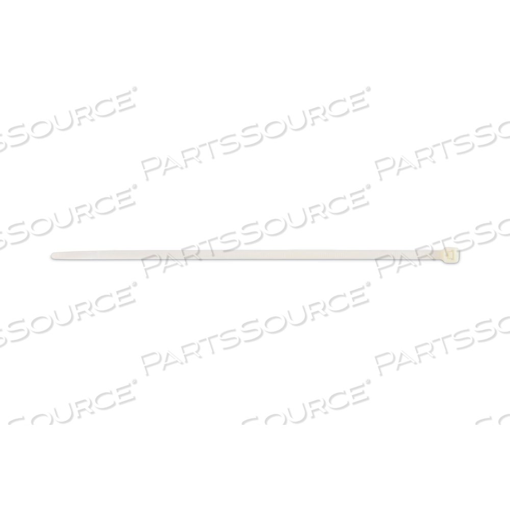 NYLON CABLE TIES, 8 X 0.19, 50 LB, NATURAL by Tatco