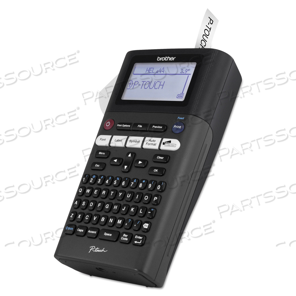 PT-H300 TAKE-IT-ANYWHERE LABELER WITH ONE-TOUCH FORMATTING, 5 LINES, 5.25 X 8.5 X 2.63 by Brother PT-H300 TAKE-IT-ANYWHERE LABELER WITH ONE-TOUCH FORMATTING, 5 LINES, 5.25 X 8.5 X 2.63 by Brother