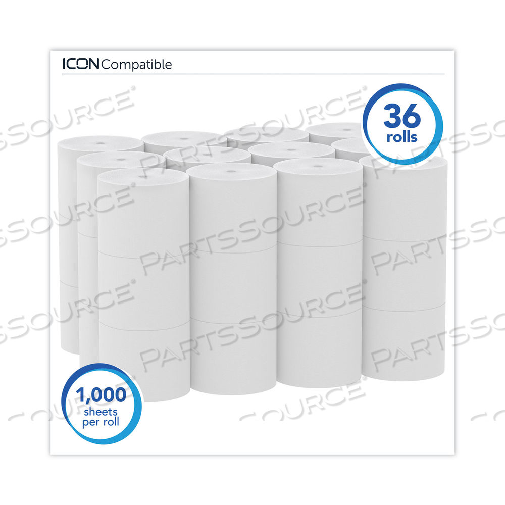 ESSENTIAL CORELESS SRB BATHROOM TISSUE, SEPTIC SAFE, 2-PLY, WHITE, 1,000 SHEETS/ROLL by Scott ESSENTIAL CORELESS SRB BATHROOM TISSUE, SEPTIC SAFE, 2-PLY, WHITE, 1,000 SHEETS/ROLL by Scott