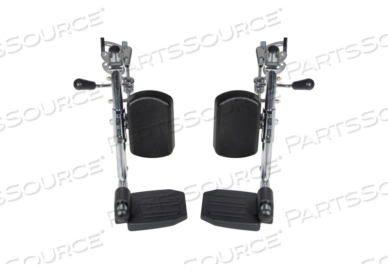 ELEVATING LEG REST, SWING-AWAY, BLACK, FOR POWER WHEELCHAIR by Drive/DeVilbiss Healthcare, Inc