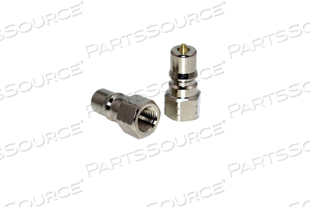 PLUG, 1/8IN SIZE, MALE CONNECTION TYPE, NICKEL PLATED FINISH 