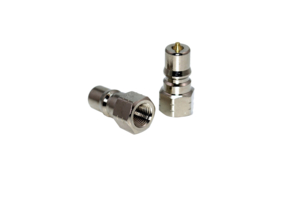 PLUG, 1/8IN SIZE, MALE CONNECTION TYPE, NICKEL PLATED FINISH by Gentherm Medical