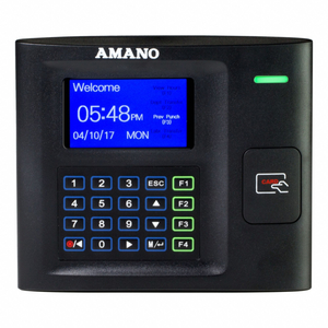 TIME CLOCK DIGITAL LCD 1-3/4 H 5-3/8 W by Amano