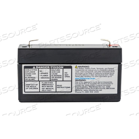 6V 1.2AH SLA BATTERY 6V 1.2AH SLA BATTERY