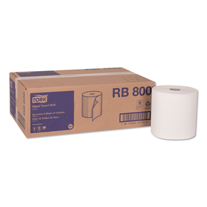 ADVANCED HARDWOUND ROLL TOWEL, 1-PLY, 7.88" X 800 FT, WHITE/CARTON by Tork ADVANCED HARDWOUND ROLL TOWEL, 1-PLY, 7.88" X 800 FT, WHITE/CARTON by Tork