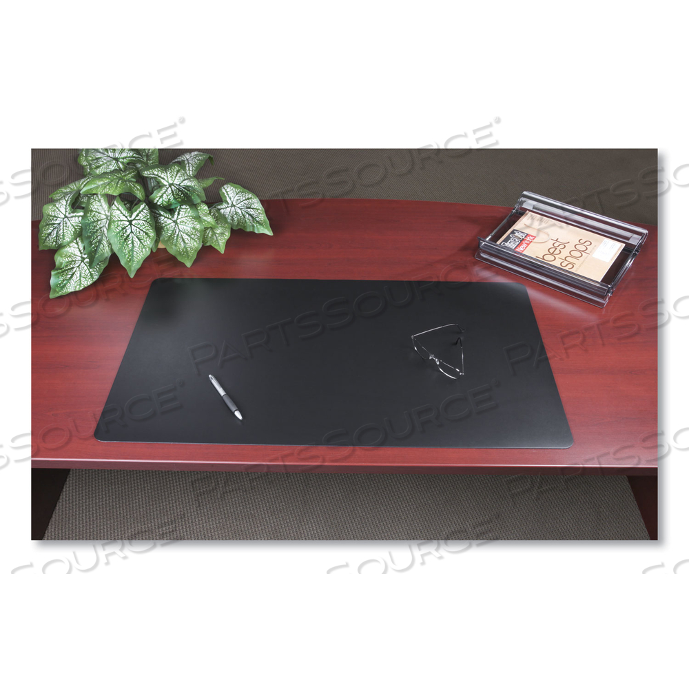 RHINOLIN II DESK PAD WITH ANTIMICROBIAL PROTECTION, 36 X 20, BLACK by Artistic