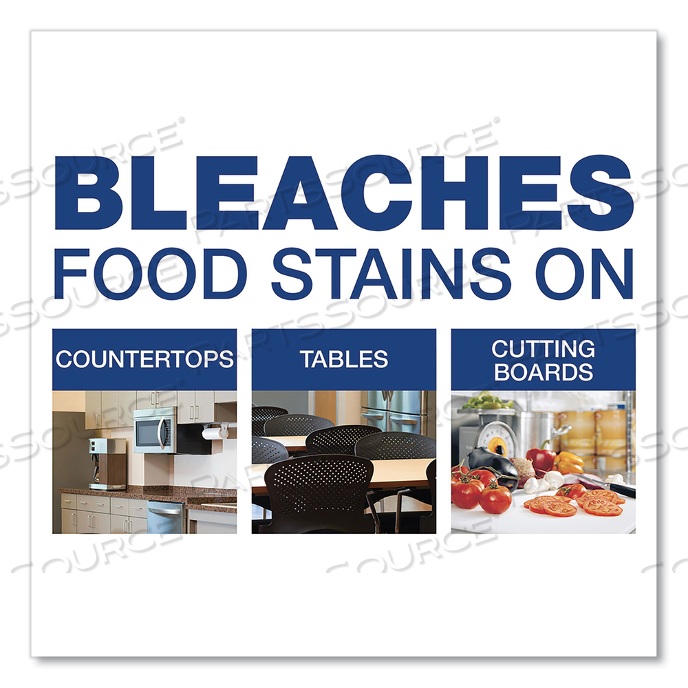 CLEANER WITH BLEACH, LIQUID, ONE GALLON BOTTLE CLEANER WITH BLEACH, LIQUID, ONE GALLON BOTTLE