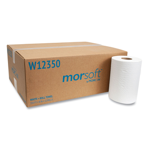 MORSOFT UNIVERSAL ROLL TOWELS, 8" X 350 FT, WHITE/CARTON by Morcon Tissue MORSOFT UNIVERSAL ROLL TOWELS, 8" X 350 FT, WHITE/CARTON by Morcon Tissue