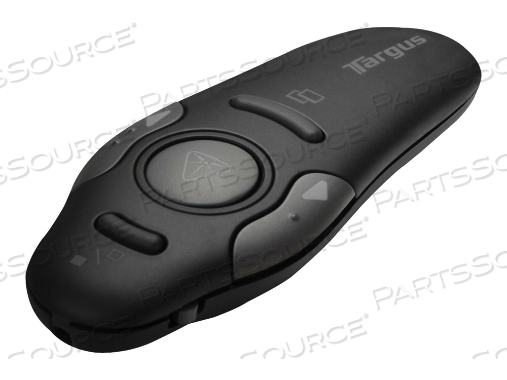 WIRELESS USB PRESENTER WITH LASER POINTER, CLASS 2, 50 FT RANGE, BLACK by Targus