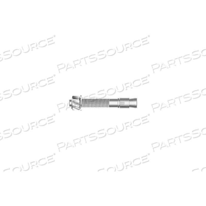 ULTRAWEDGE WEDGE ANCHOR - 1/2-13 X 4-1/2" - STEEL - ZINC - PKG OF 25 by Brighton Best