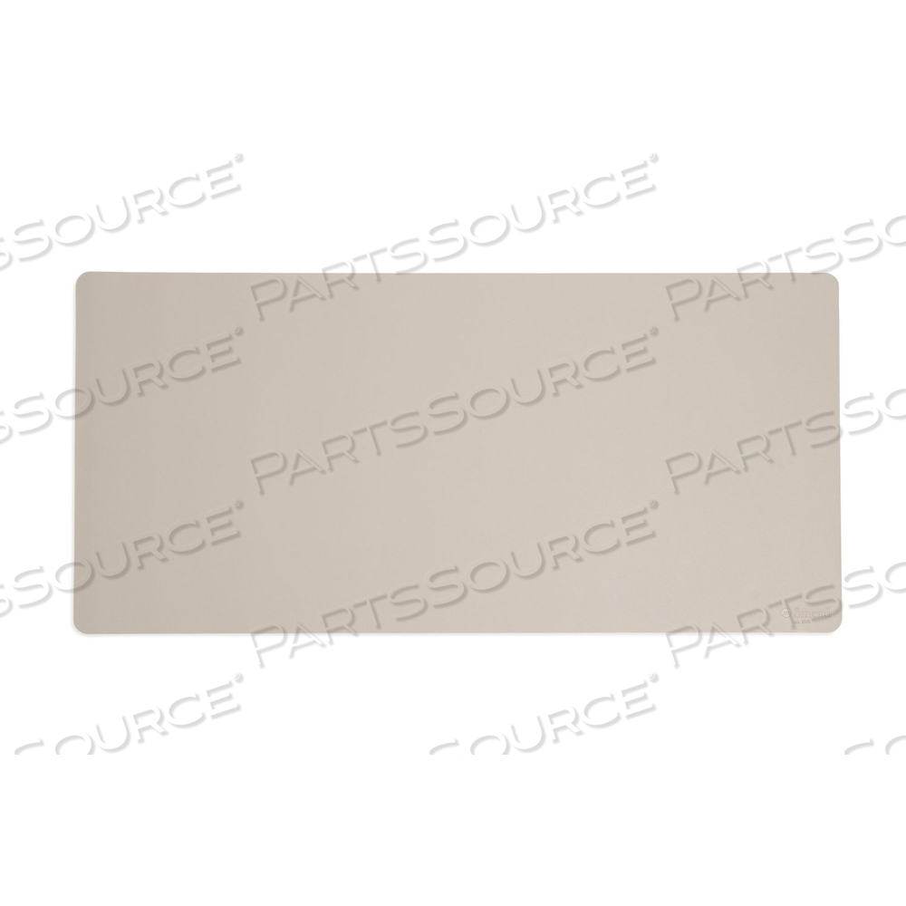 VEGAN LEATHER DESK PADS, 36 X 17, SANDSTONE 