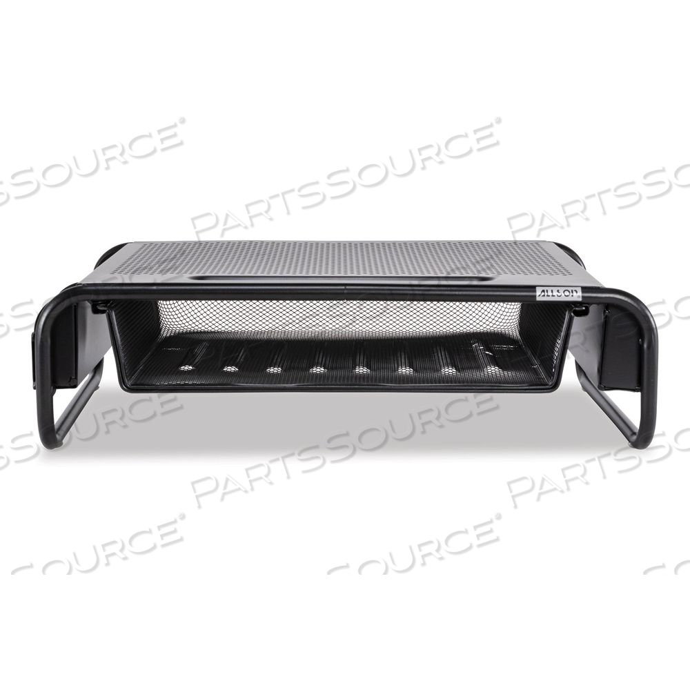 METAL ART ORGANIZER 5 MONITOR, 18" X 11.8" X 5.1", BLACK, SUPPORTS 30 LBS by Allsop METAL ART ORGANIZER 5 MONITOR, 18" X 11.8" X 5.1", BLACK, SUPPORTS 30 LBS by Allsop