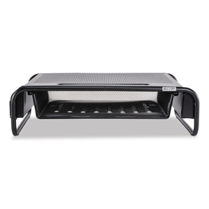 METAL ART ORGANIZER 5 MONITOR, 18" X 11.8" X 5.1", BLACK, SUPPORTS 30 LBS by Allsop