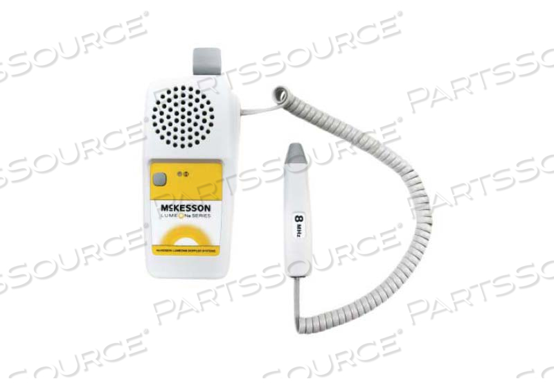 DOPPLER, VASCULAR PROBE HANDHELD, LUMEON, 8MHZ PROBE FREQUENCY, LATEX-FREE LATEX/LATEX-FREE, WITHOUT DISPLAY by McKesson DOPPLER, VASCULAR PROBE HANDHELD, LUMEON, 8MHZ PROBE FREQUENCY, LATEX-FREE LATEX/LATEX-FREE, WITHOUT DISPLAY by McKesson