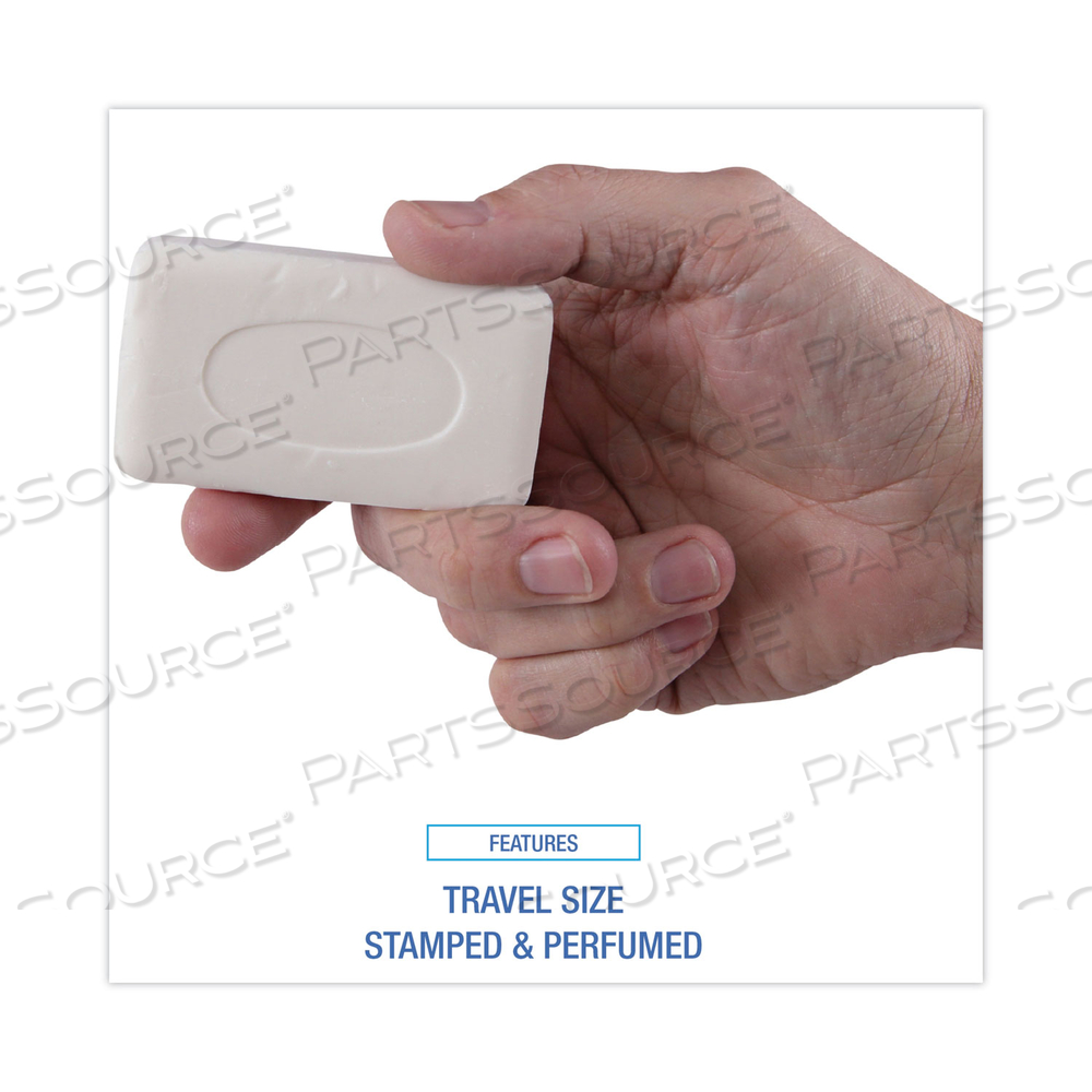 FACE AND BODY SOAP, PAPER WRAPPED, FLORAL FRAGRANCE, # 3 SOAP BAR by Boardwalk