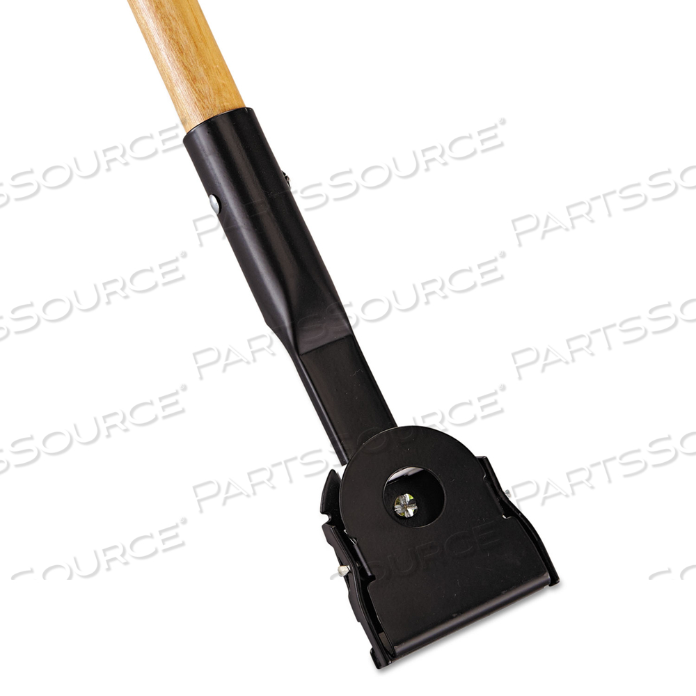 SNAP-ON HARDWOOD DUST MOP HANDLE, 1.5" DIA X 60", NATURAL by Rubbermaid Medical Division SNAP-ON HARDWOOD DUST MOP HANDLE, 1.5" DIA X 60", NATURAL by Rubbermaid Medical Division