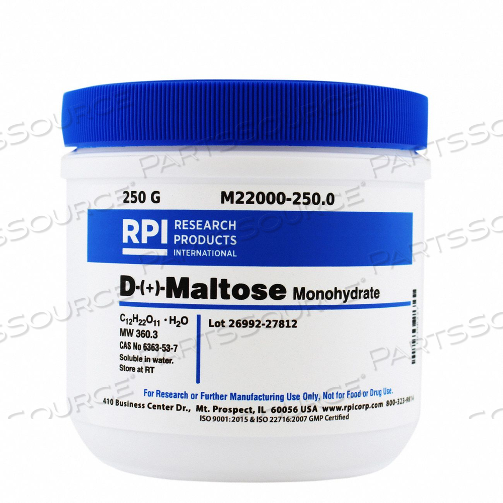 D-(+)-MALTOSE MONOHYDRATE 250G by Gentherm Medical