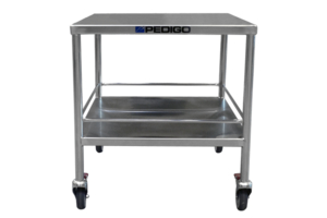TRANSFER CART, 26IN WIDTH, 28IN HEIGHT, 33IN DEPTH, STAINLESS STEEL, 400LB WEIGHT CAPACITY, FOR P-2032/P-2230/P-2240 BLANKET WARMING CABINET by Pedigo Products, Inc.