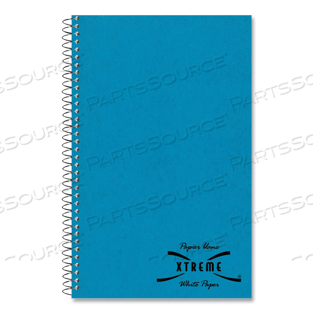 SINGLE-SUBJECT WIREBOUND NOTEBOOKS, 1 SUBJECT, MEDIUM/COLLEGE RULE, KOLOR KRAFT BLUE FRONT COVER, 9.5 X 6, 80 SHEETS by National
