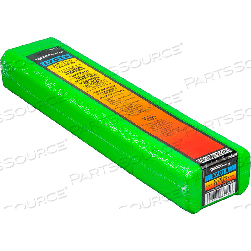 FORNEY E7018 MILD STEEL WELDING ROD - 3/32" - 5 LBS. PACKAGE by Industrial Pro