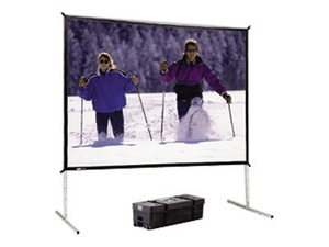 DA-LITE FAST-FOLD DELUXE SCREEN SYSTEM PROJECTION SCREEN by DA-Lite