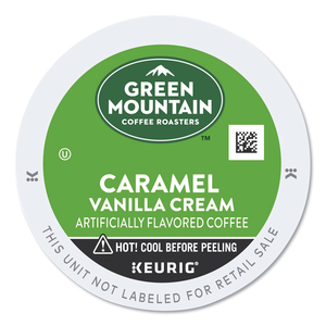 CARAMEL VANILLA CREAM COFFEE K-CUPS by Green Mountain Coffee CARAMEL VANILLA CREAM COFFEE K-CUPS by Green Mountain Coffee