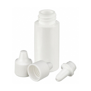DROPPER BOTTLE 6ML WHITE ROUND PK144 by Wheaton