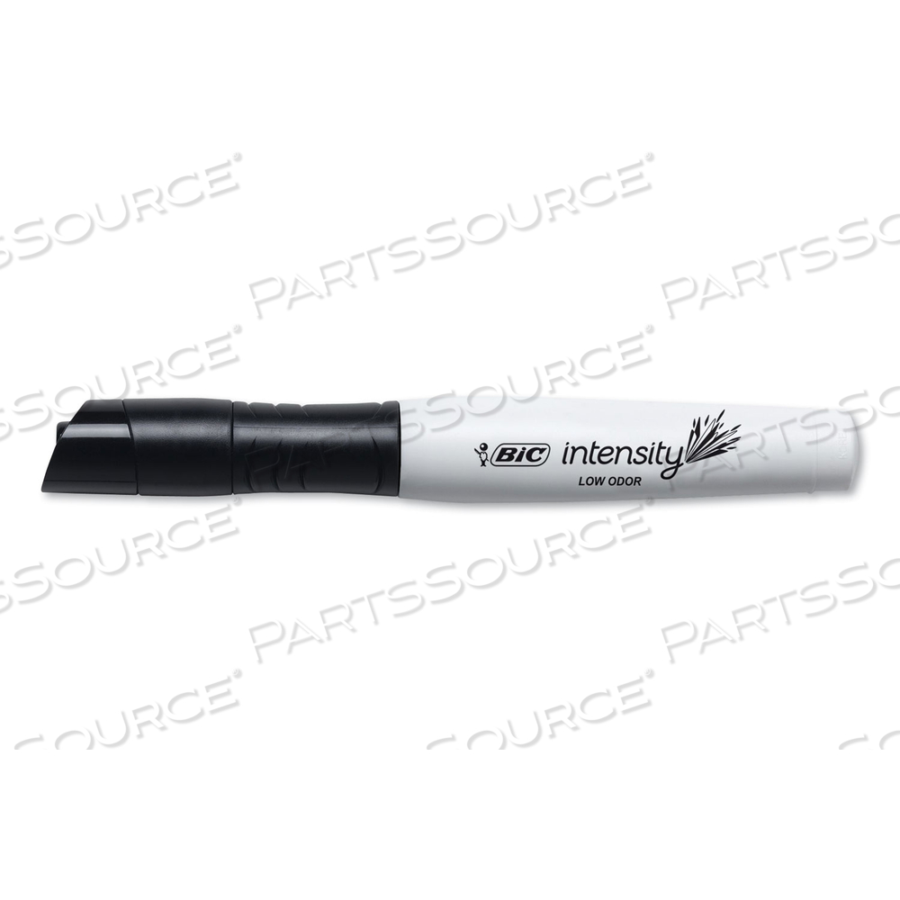 INTENSITY LOW ODOR CHISEL TIP DRY ERASE MARKER, BROAD CHISEL TIP, BLACK by BIC INTENSITY LOW ODOR CHISEL TIP DRY ERASE MARKER, BROAD CHISEL TIP, BLACK by BIC