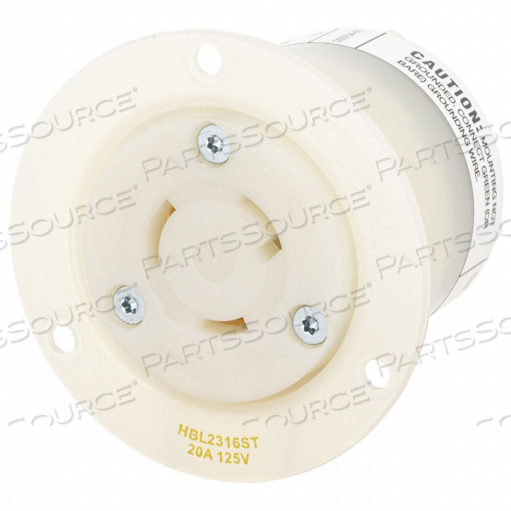 LOCKING RECEPTACLE by Hubbell