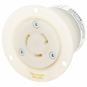 LOCKING RECEPTACLE by Hubbell LOCKING RECEPTACLE by Hubbell