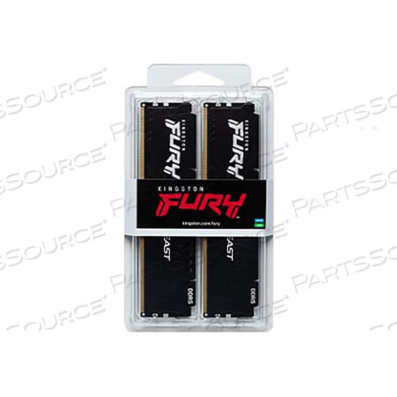 FURY™ 32GB MEMORY UDIMM BEAST DDR5 6000MHZ BLACK DESKTOP RAM by Kingston Technology